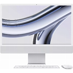 Моноблок Apple iMac 24" 2023 (MQRK3), 8/512 ГБ, серебристый